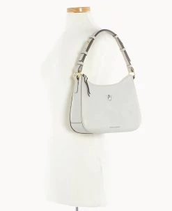 NFL Raiders Small Kiley Hobo RAIDERS -Online Sale Dooney & Bourke B1690D N1ECSCECRAID ALT4