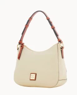 Pebble Grain Small Kiley Hobo Bone -Online Sale Dooney & Bourke B1690G AWBOPATN ALT1 1