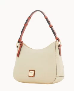 Pebble Grain Small Kiley Hobo Bone -Online Sale Dooney & Bourke B1690G AWBOPATN ALT1