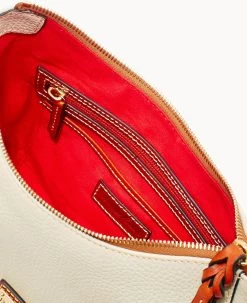 Pebble Grain Small Kiley Hobo Bone -Online Sale Dooney & Bourke B1690G AWBOPATN ALT2 1