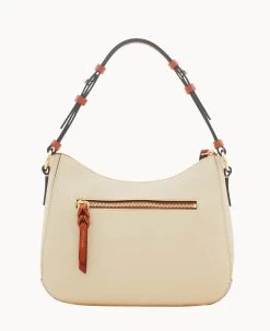 Pebble Grain Small Kiley Hobo Bone -Online Sale Dooney & Bourke B1690G AWBOPATN ALT3 1
