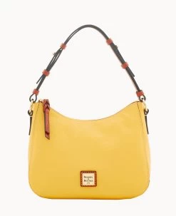 Pebble Grain Small Kiley Hobo Bone -Online Sale Dooney & Bourke B1690G AWLEPATN