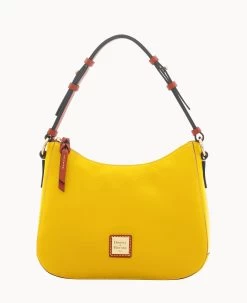 Pebble Grain Small Kiley Hobo Bone -Online Sale Dooney & Bourke B1690G AWSNPATN