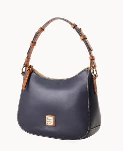Wexford Leather Small Kiley Hobo Midnight Blue -Online Sale Dooney & Bourke B1690G JKMDPANA ALT1 1