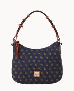 Gretta Small Kiley Hobo Navy -Online Sale Dooney & Bourke B1690G NGNVPATN 1