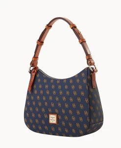 Gretta Small Kiley Hobo Navy -Online Sale Dooney & Bourke B1690G NGNVPATN ALT1 1