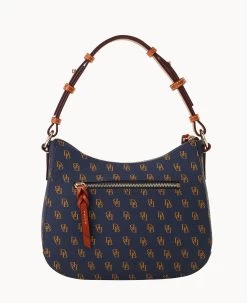 Gretta Small Kiley Hobo Navy -Online Sale Dooney & Bourke B1690G NGNVPATN ALT3