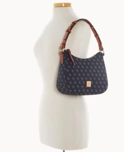 Gretta Small Kiley Hobo Navy -Online Sale Dooney & Bourke B1690G NGNVPATN ALT4