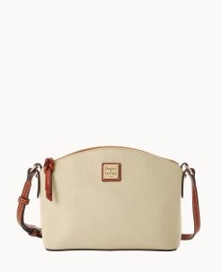 Pebble Grain Suki Crossbody Midnight Blue -Online Sale Dooney & Bourke B1696G AWBOPATN