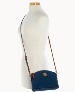 Pebble Grain Suki Crossbody Midnight Blue -Online Sale Dooney & Bourke B1696G AWMDPATN ALT4 1