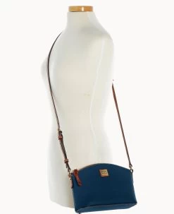 Pebble Grain Suki Crossbody Midnight Blue -Online Sale Dooney & Bourke B1696G AWMDPATN ALT4
