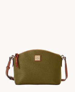 Pebble Grain Suki Crossbody Midnight Blue -Online Sale Dooney & Bourke B1696G AWOLPATN