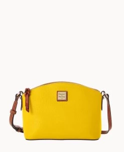 Pebble Grain Suki Crossbody Midnight Blue -Online Sale Dooney & Bourke B1696G AWSNPATN