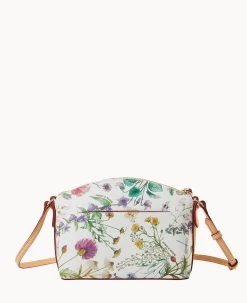 Botanical Collection Suki Crossbody White 21 Botanical Collection Suki Crossbody White -Online Sale Dooney & Bourke B1696G BZWHSVNA ALT3 1