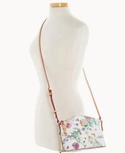 Botanical Collection Suki Crossbody White 22 Botanical Collection Suki Crossbody White -Online Sale Dooney & Bourke B1696G BZWHSVNA ALT4 1