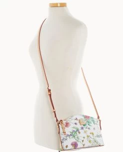 Botanical Collection Suki Crossbody White 17 Botanical Collection Suki Crossbody White -Online Sale Dooney & Bourke B1696G BZWHSVNA ALT4