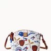 MLB Blue Jays Suki Crossbody BLUE JAYS 1 MLB Blue Jays Suki Crossbody BLUE JAYS -Online Sale Dooney & Bourke B1696G QUMWPATNBJAY