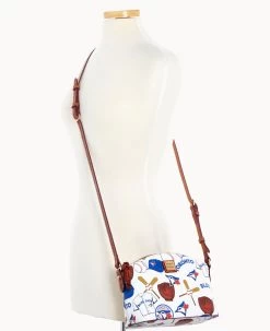 MLB Blue Jays Suki Crossbody BLUE JAYS -Online Sale Dooney & Bourke B1696G QUMWPATNBJAY ALT4