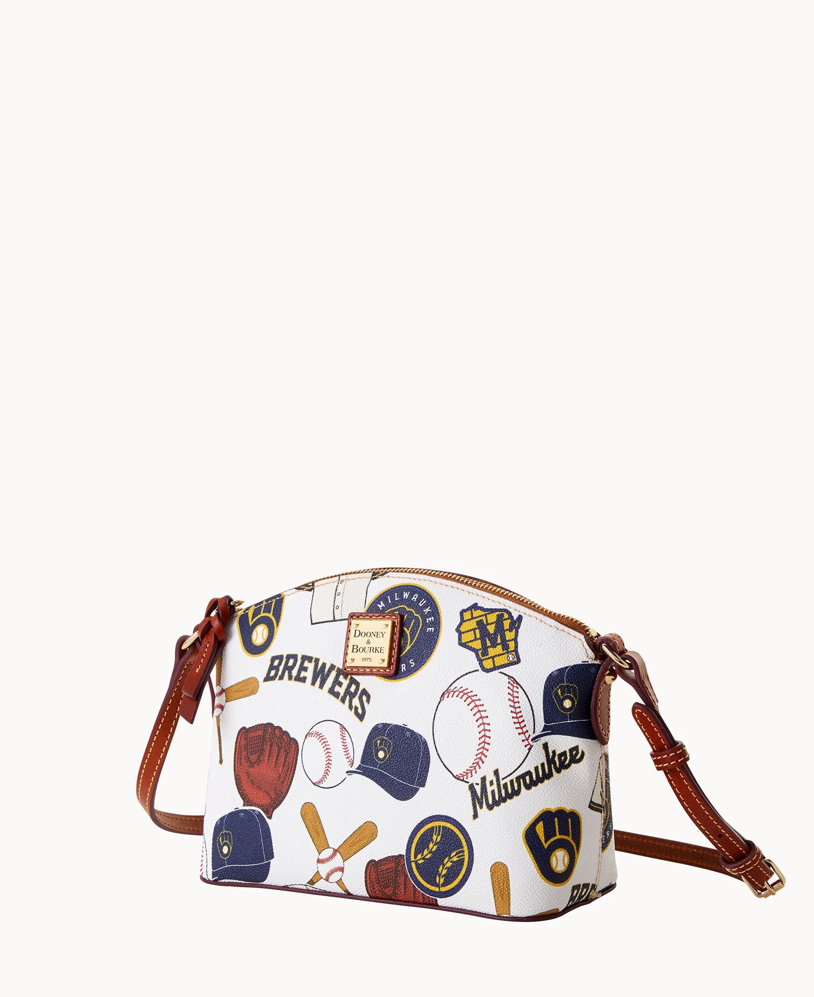 MLB Brewers Suki Crossbody BREWERS 9 MLB Brewers Suki Crossbody BREWERS - Image 7