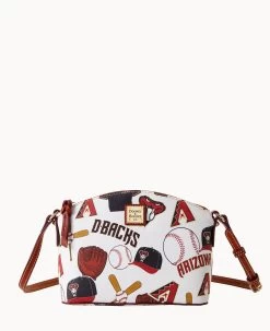 MLB Diamondbacks Suki Crossbody DIAMONDBACKS 18 MLB Diamondbacks Suki Crossbody DIAMONDBACKS -Online Sale Dooney & Bourke B1696G QUMWPATNDBAK 1