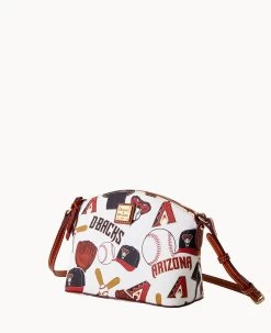 MLB Diamondbacks Suki Crossbody DIAMONDBACKS 14 MLB Diamondbacks Suki Crossbody DIAMONDBACKS -Online Sale Dooney & Bourke B1696G QUMWPATNDBAK ALT1