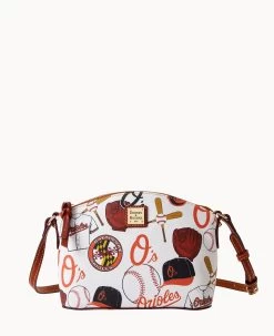 MLB Orioles Suki Crossbody ORIOLES -Online Sale Dooney & Bourke B1696G QUMWPATNORLS 2