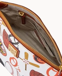 MLB Orioles Suki Crossbody ORIOLES -Online Sale Dooney & Bourke B1696G QUMWPATNORLS ALT2 1