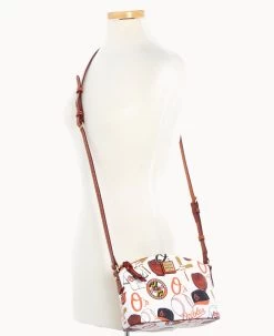 MLB Orioles Suki Crossbody ORIOLES -Online Sale Dooney & Bourke B1696G QUMWPATNORLS ALT4