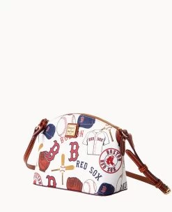 MLB Red Sox Suki Crossbody RED SOX 19 MLB Red Sox Suki Crossbody RED SOX -Online Sale Dooney & Bourke B1696G QUMWPATNRDSX ALT1 1