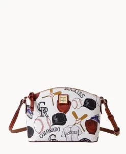 MLB Rockies Suki Crossbody ROCKIES -Online Sale Dooney & Bourke B1696G QUMWPATNROKI 1
