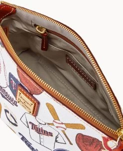 MLB Twins Suki Crossbody TWINS -Online Sale Dooney & Bourke B1696G QUMWPATNTWNS ALT2
