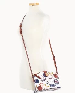 MLB Twins Suki Crossbody TWINS -Online Sale Dooney & Bourke B1696G QUMWPATNTWNS ALT4