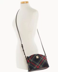 Tartan Suki Crossbody Black 29 Tartan Suki Crossbody Black -Online Sale Dooney & Bourke B1696G TTBLPABL ALT4 1