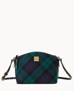 Tartan Suki Crossbody Black 31 Tartan Suki Crossbody Black -Online Sale Dooney & Bourke B1696G TTNVPABL