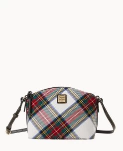 Tartan Suki Crossbody Black 33 Tartan Suki Crossbody Black -Online Sale Dooney & Bourke B1696G TTWHPABL