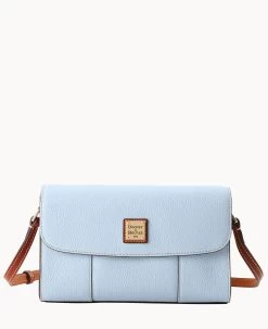 Pebble Grain Casey Crossbody Caramel -Online Sale Dooney & Bourke B1711G AW3FPATN