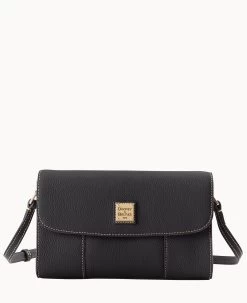 Pebble Grain Casey Crossbody Caramel -Online Sale Dooney & Bourke B1711G AWBLPABL