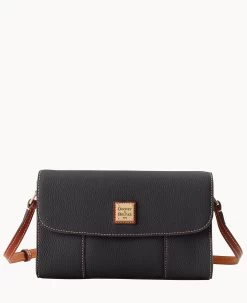 Pebble Grain Casey Crossbody Caramel -Online Sale Dooney & Bourke B1711G AWBLPATN