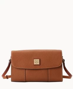 Pebble Grain Casey Crossbody Caramel -Online Sale Dooney & Bourke B1711G AWCAPATN 2
