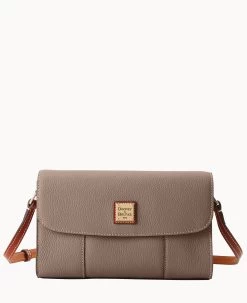 Pebble Grain Casey Crossbody Caramel -Online Sale Dooney & Bourke B1711G AWELPATN