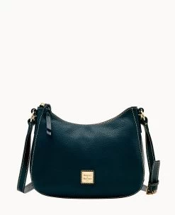 Pebble Grain Small Kiley Crossbody Black -Online Sale Dooney & Bourke B1723G AWBLPABL