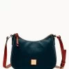 Pebble Grain Small Kiley Crossbody Black -Online Sale Dooney & Bourke B1723G AWBLPATN