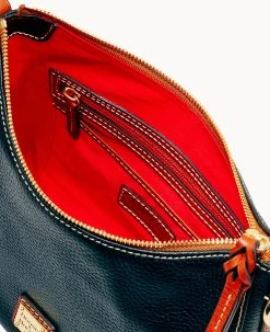 Pebble Grain Small Kiley Crossbody Black -Online Sale Dooney & Bourke B1723G AWBLPATN ALT2