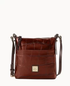 Denison Letter Carrier Bordeaux -Online Sale Dooney & Bourke B1725G 8DCGPABM