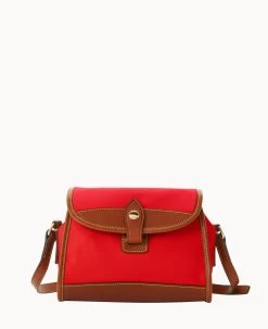 Wayfarer Flap Crossbody Red