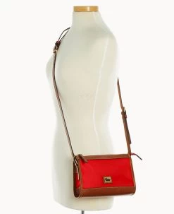 Wayfarer Zip Crossbody Red 24 Wayfarer Zip Crossbody Red -Online Sale Dooney & Bourke B1746G WWRDLSKR ALT4