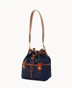 Wayfarer Drawstring Navy -Online Sale Dooney & Bourke B1765G WWNVLSKR ALT1