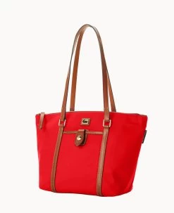 Wayfarer Zip Tote Red 28 Wayfarer Zip Tote Red -Online Sale Dooney & Bourke B1783G WWRDLSKR ALT1 1
