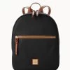 Pebble Grain Ronnie Backpack Black 1 Pebble Grain Ronnie Backpack Black -Online Sale Dooney & Bourke B1797G AWBLPATN