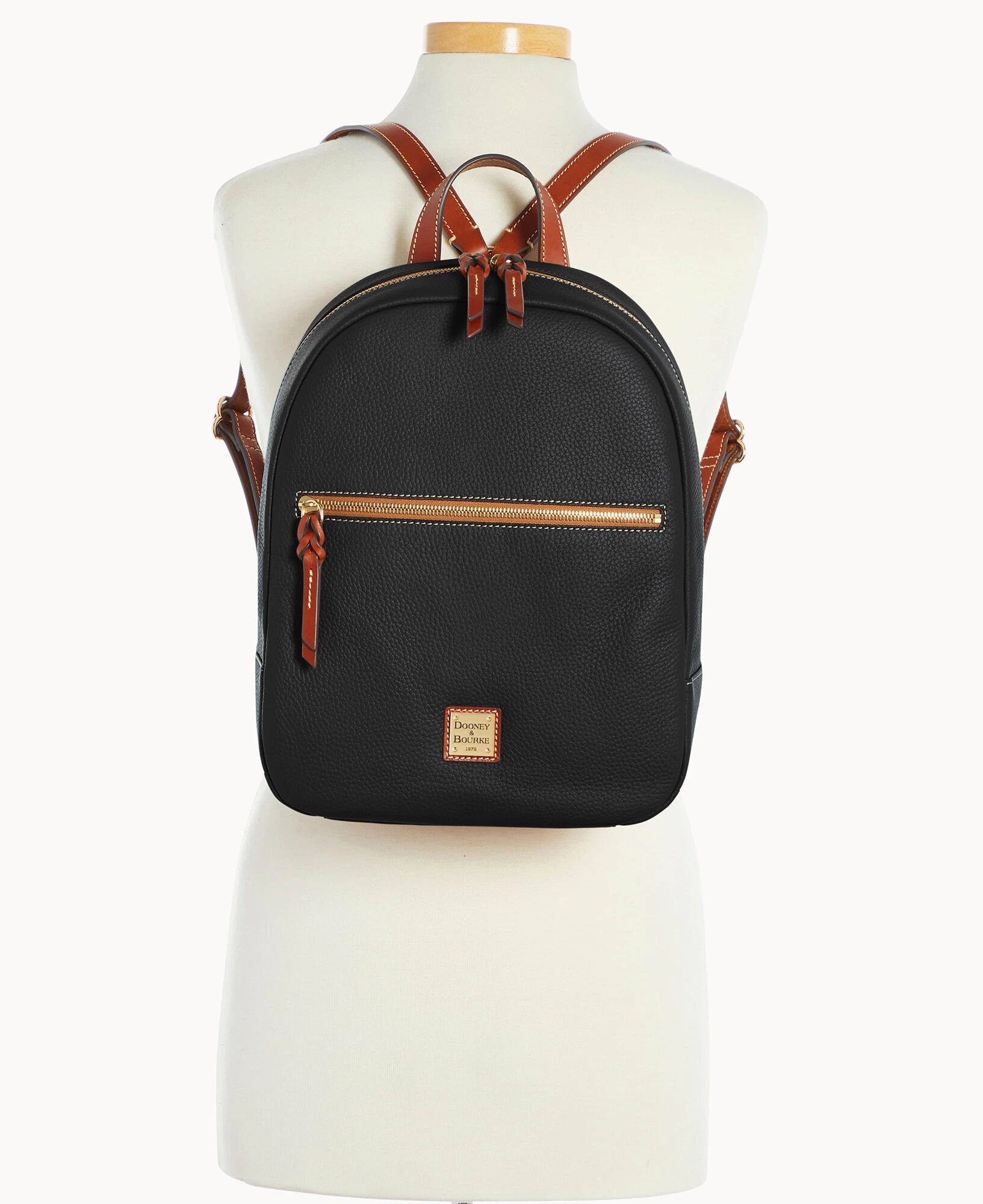 Pebble Grain Ronnie Backpack Black 10 Pebble Grain Ronnie Backpack Black - Image 8
